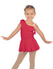 Solid Lycra One Shoulder w Ruffle Dress