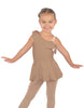 Solid Lycra One Shoulder w Ruffle Dress