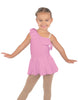 Solid Lycra One Shoulder w Ruffle Dress