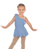 Solid Lycra One Shoulder w Ruffle Dress