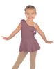 Solid Lycra One Shoulder w Ruffle Dress