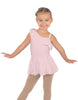 Solid Lycra One Shoulder w Ruffle Dress