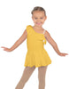 Solid Lycra One Shoulder w Ruffle Dress