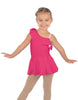 Solid Lycra One Shoulder w Ruffle Dress