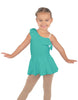 Solid Lycra One Shoulder w Ruffle Dress