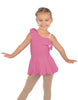 Solid Lycra One Shoulder w Ruffle Dress