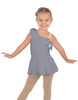Solid Lycra One Shoulder w Ruffle Dress
