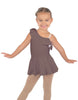 Solid Lycra One Shoulder w Ruffle Dress