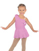 Solid Lycra One Shoulder w Ruffle Dress
