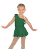 Solid Lycra One Shoulder w Ruffle Dress