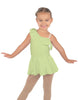 Solid Lycra One Shoulder w Ruffle Dress