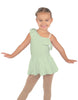 Solid Lycra One Shoulder w Ruffle Dress