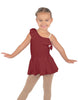 Solid Lycra One Shoulder w Ruffle Dress