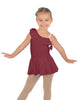 Solid Lycra One Shoulder w Ruffle Dress