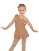 Solid Lycra One Shoulder w Ruffle Dress