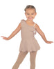 Solid Lycra One Shoulder w Ruffle Dress