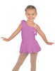 Solid Lycra One Shoulder w Ruffle Dress