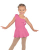 Solid Lycra One Shoulder w Ruffle Dress