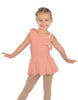 Solid Lycra One Shoulder w Ruffle Dress