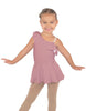 Solid Lycra One Shoulder w Ruffle Dress