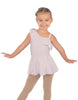 Solid Lycra One Shoulder w Ruffle Dress