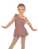 Solid Lycra One Shoulder w Ruffle Dress