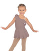Solid Lycra One Shoulder w Ruffle Dress
