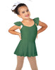 Solid Lycra Camisole Flutter Sleeve Dress