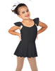 Solid Lycra Camisole Flutter Sleeve Dress