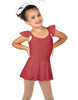 Solid Lycra Camisole Flutter Sleeve Dress