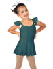 Solid Lycra Camisole Flutter Sleeve Dress
