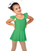 Solid Lycra Camisole Flutter Sleeve Dress
