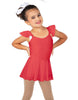 Solid Lycra Camisole Flutter Sleeve Dress