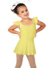 Solid Lycra Camisole Flutter Sleeve Dress