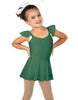 Solid Lycra Camisole Flutter Sleeve Dress