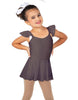 Solid Lycra Camisole Flutter Sleeve Dress