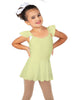 Solid Lycra Camisole Flutter Sleeve Dress