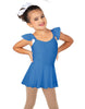 Solid Lycra Camisole Flutter Sleeve Dress