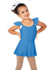 Solid Lycra Camisole Flutter Sleeve Dress