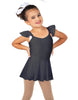 Solid Lycra Camisole Flutter Sleeve Dress