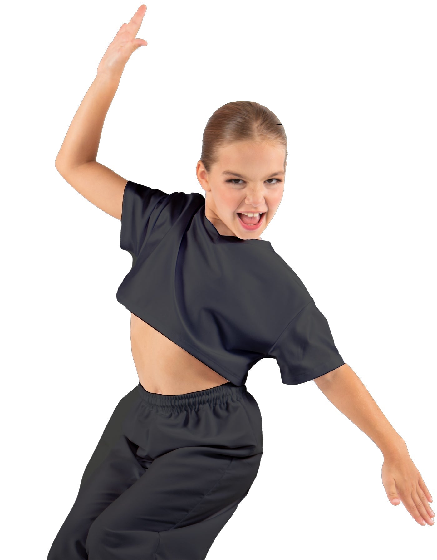 Solid Lycra Squad Goals Tee
