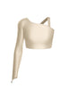 Solid Lycra Sparks Fly Crop Top