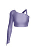 Solid Lycra Sparks Fly Crop Top