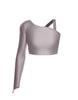 Solid Lycra Sparks Fly Crop Top