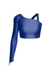 Solid Lycra Sparks Fly Crop Top