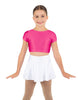 Solid Lycra Cap Sleeve Crop Top