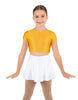 Solid Lycra Cap Sleeve Crop Top