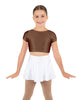 Solid Lycra Cap Sleeve Crop Top