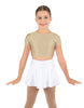 Solid Lycra Cap Sleeve Crop Top