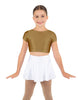 Solid Lycra Cap Sleeve Crop Top